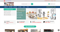 Desktop Screenshot of mayxaythuocbac.com